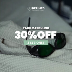 Packs Masculinos 3 sesiones 30% OFF