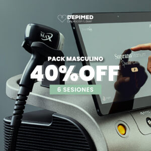 Packs Masculinos 6 sesiones 40% OFF
